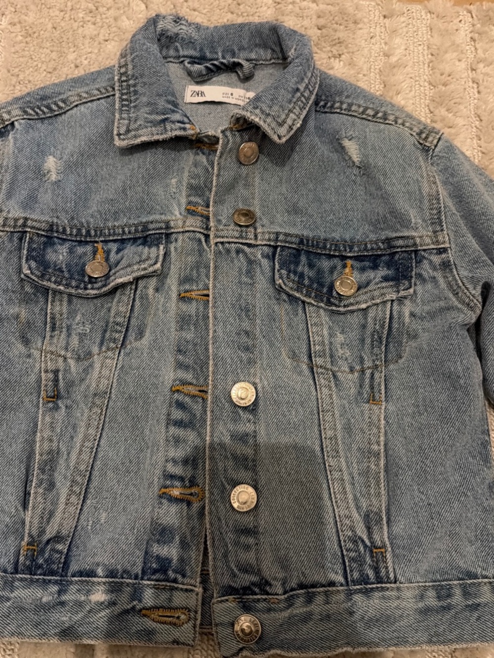 Zara kids denim jacket